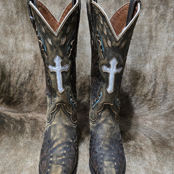 Dan Post Anthem Cross Boots size 7 - Picture 5 of 7